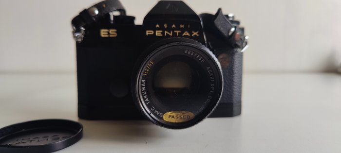 Asahi, Pentax ES + SMC Takumar 2/55 Reflekskamera med enkelt linse (SLR)