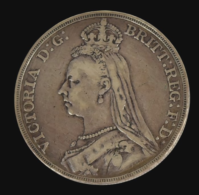 Storbritannien Victoria (1837-1901) Crown 1889  (Ingen mindstepris)