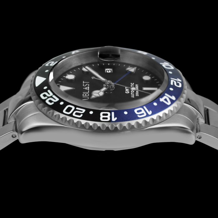 Ublast - Automatic Diver GMT - UBDGM40BBU - 20 ATM - Mænd - Ny