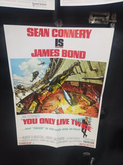 united artists - Lote 3 posters james bond