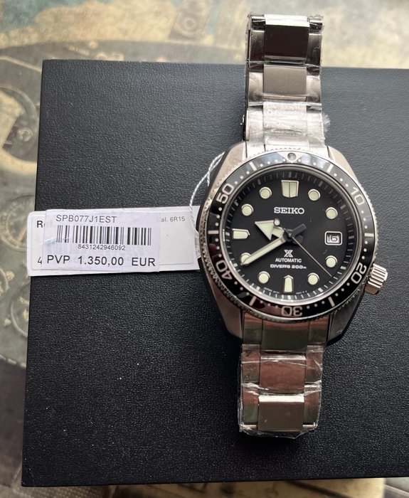 Seiko - PROSPEX  SPB077J1EST  - Automatic 6R15 - Mænd - 2011-nu