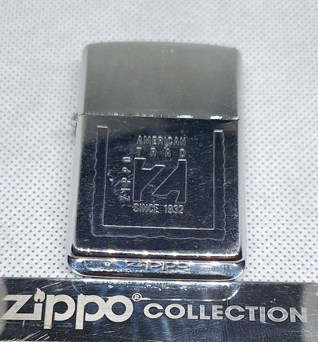 Zippo, American Trad Año 1992 Mes Febrero - Lighter - Stål