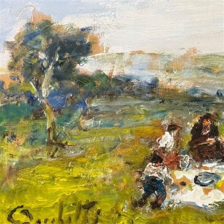 Gaetano Bocchetti (1888-1990) - Gita in campagna