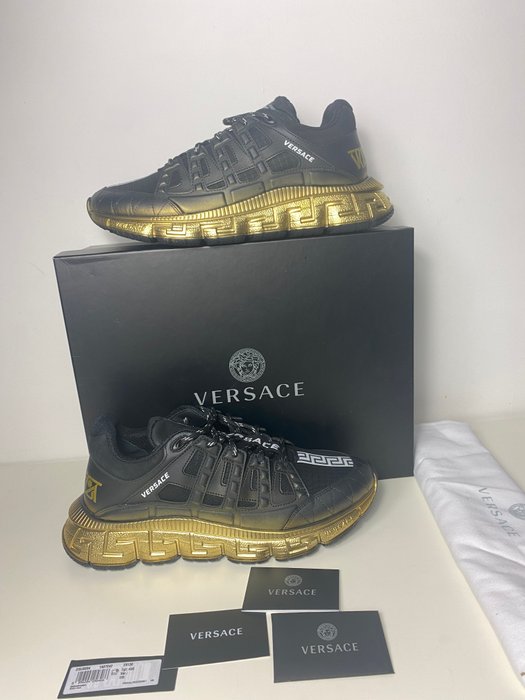 Versace - Sneakers - Størelse: 45 (EU/IT) / 11 (UK) / 12 (US) - Nyt med labels