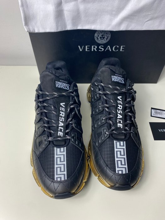 Versace - Sneakers - Størelse: 45 (EU/IT) / 11 (UK) / 12 (US) - Nyt med labels