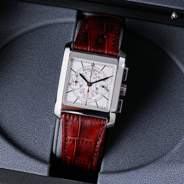 Baume  Mercier - Hampton Square Automatic Chronograph - 65530 - Mænd - 2000-2010