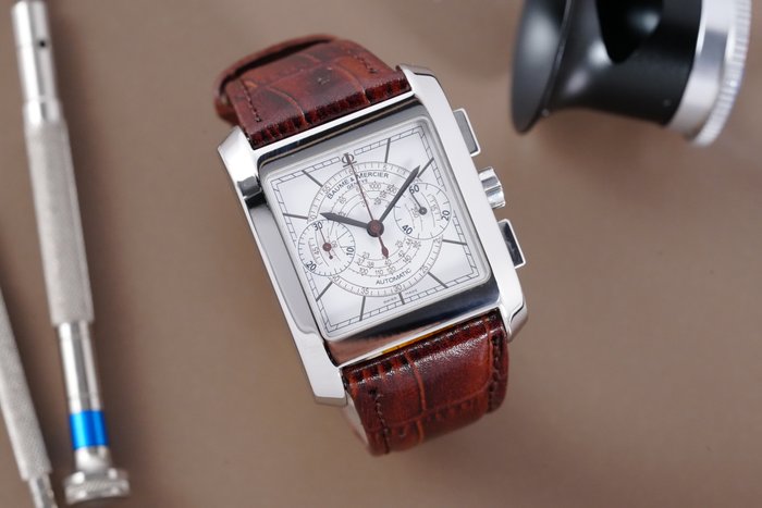 Baume  Mercier - Hampton Square Automatic Chronograph - 65530 - Mænd - 2000-2010