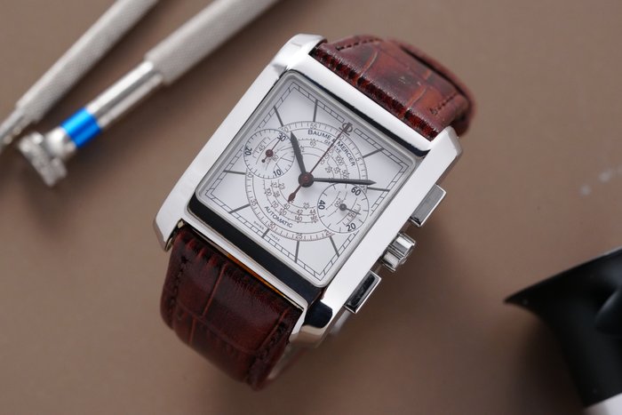 Baume  Mercier - Hampton Square Automatic Chronograph - 65530 - Mænd - 2000-2010