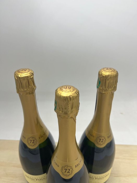 Bruno Paillard, Cuvée 72 - Champagne Extra Brut - 3 Flasker (0,75 L)