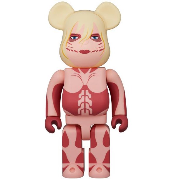 Medicom Toy Be@rbrick - 400% Bearbrick - Female Titan (Attack on Titan)