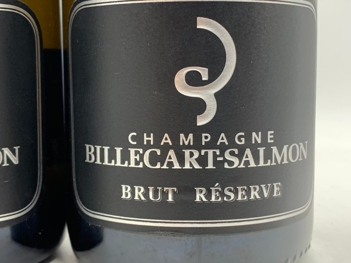 Billecart-Salmon, Brut Réserve - Champagne - 3 Flasker (0,75 L)