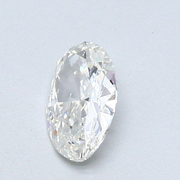 1 pcs Diamant  (Natur)  - 0.46 ct - Oval - E - VVS2 - International Gemological Institute (IGI)