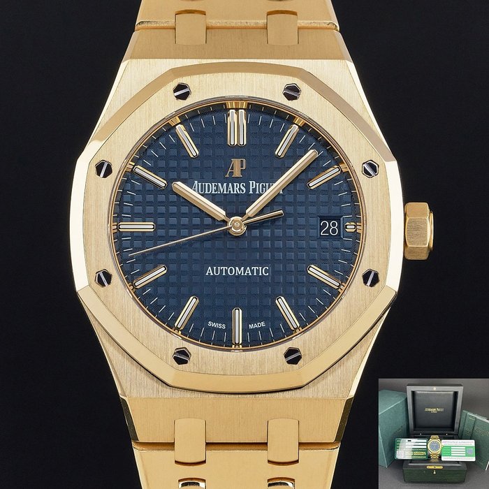 Audemars Piguet - Royal Oak - 15450BAOO1256BA02 - Unisex - 2018