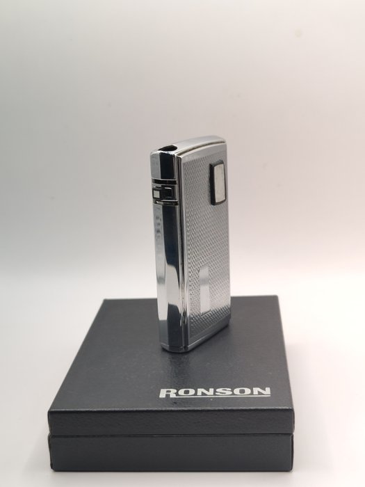 Ronson - Electronic - Lommelighter - Forsølvet