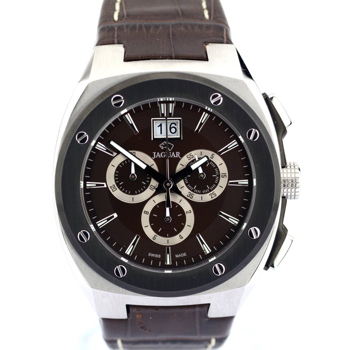 Jaguar - J620 - Chronograph - Big Date - Ingen mindstepris - Mænd - 2000-2010