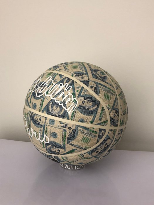 GF Exclusives - Louis Vuitton x $100 Dollar Bill Basketball