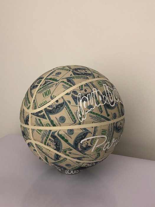 GF Exclusives - Louis Vuitton x $100 Dollar Bill Basketball