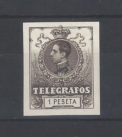 Spanien 1912 - 1 Pts - Edifil nº 52s