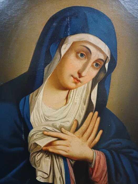 Österreichische oder italienische Schule (XIX) - Madonna