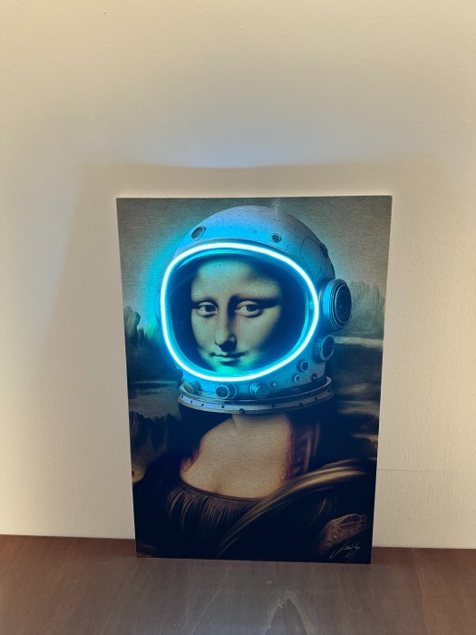 LEDMansion (1995) - Gioconda Astronaut Led Wall Art