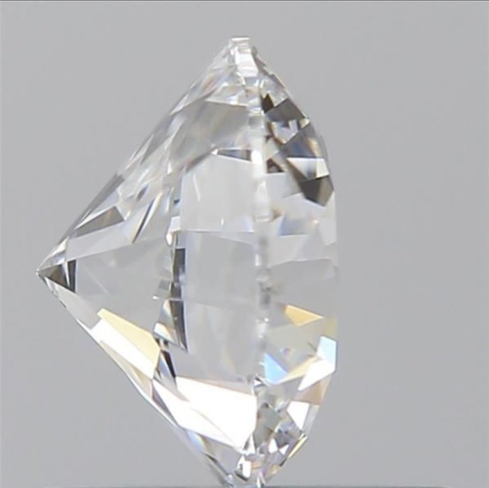 Ingen mindstepris - 1 pcs Diamant  (Natur)  - 0.57 ct - Rund - E - VVS1 - International Gemological Institute (IGI) - *3EX*