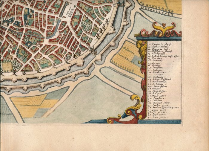 Holland - Middelburg; J. Blaeu - Middelbvrgvm - 1657