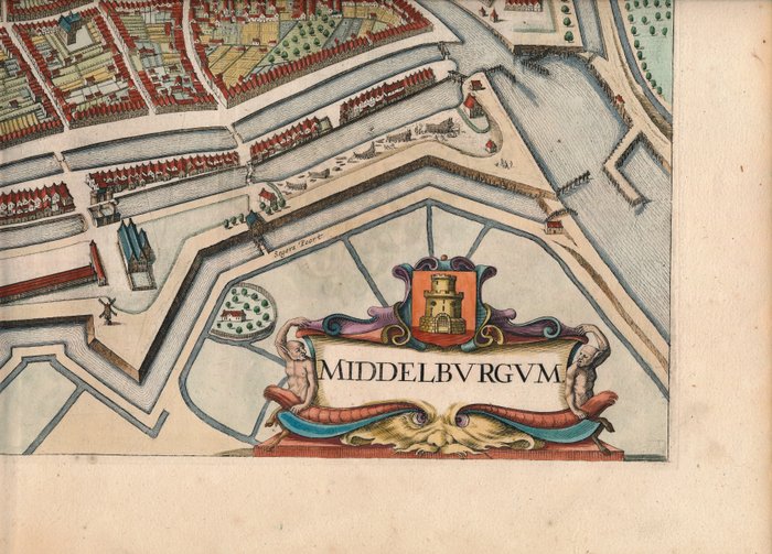 Holland - Middelburg; J. Blaeu - Middelbvrgvm - 1657