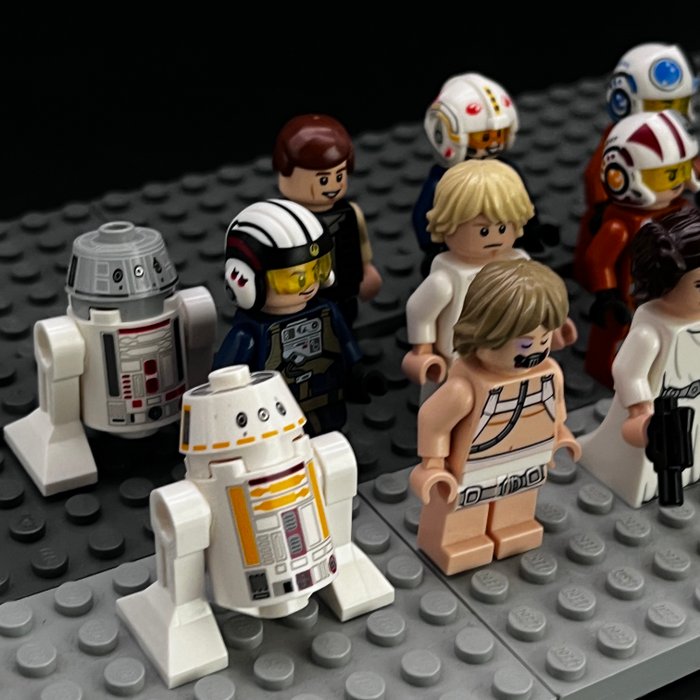 Lego - Star Wars - Lego Star Wars Rebellion Lot - Princess Leia, Luke Skywalker - 2000-2010 - Danmark