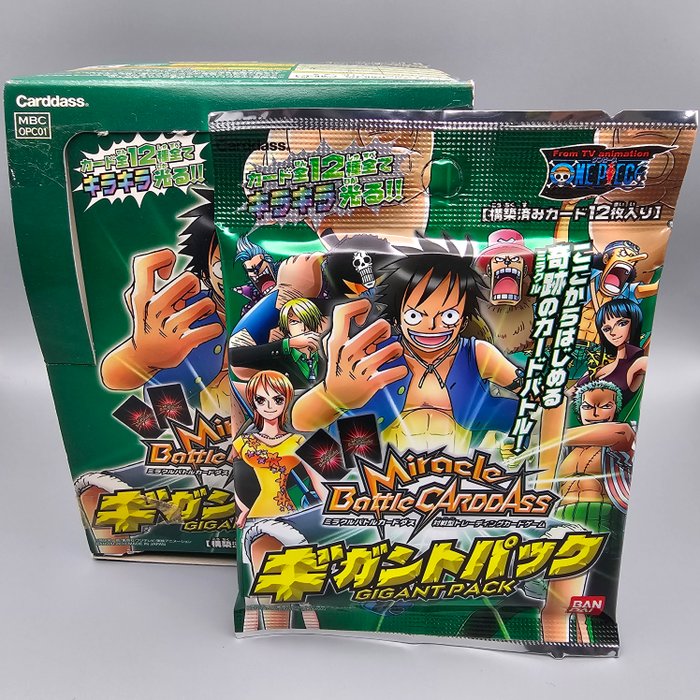 2010! GIGANT PACK {One Piece} Vintage Sealed Booster pack