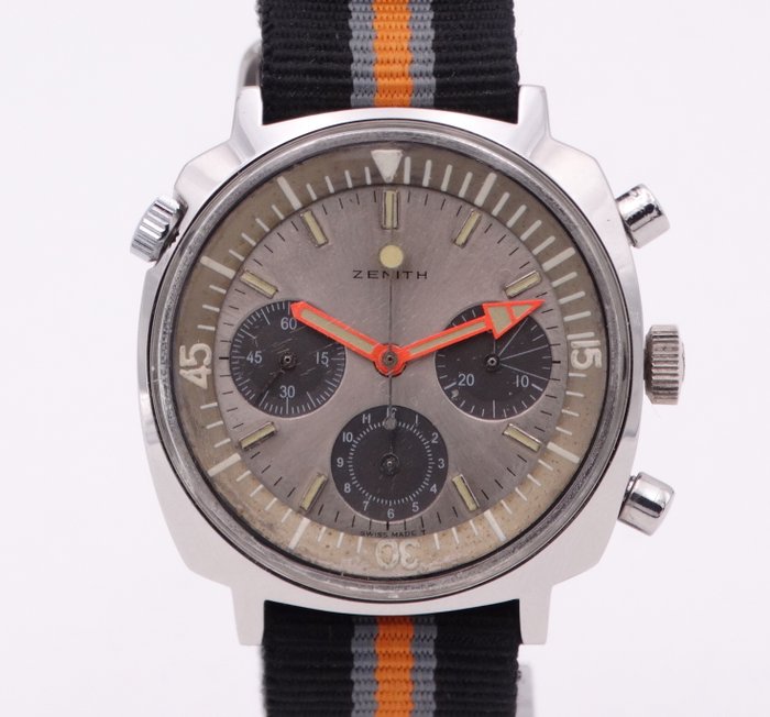 Zenith - Sub Sea Diver Chronograph - A3736 - Unisex - 1960-1969