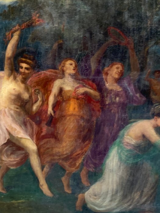 Escuela europea (XIX-XX), tras Henri Fantin-Latour - Ninfas danzando