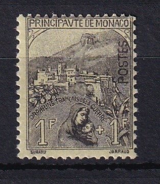 Monaco 1919 - undertegnede Kalve, krigsforældreløs - Yvert n°32