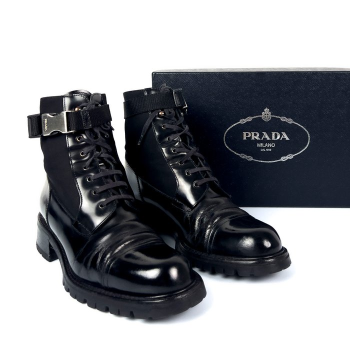 Prada - Snøresko - Størelse: 38 (EU/IT) / 5 (UK) / 8 (US)