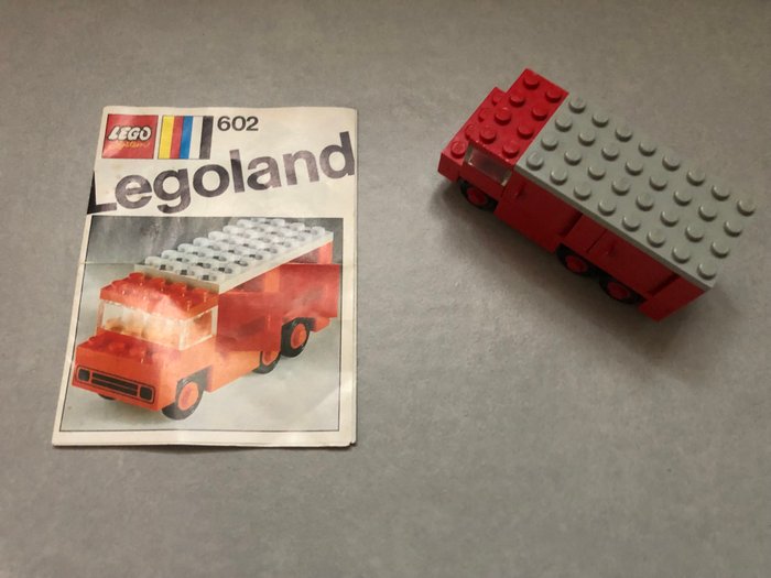 Lego - Legoland - 602-2 - 602-2 / Van with opening doors - 1960-1970