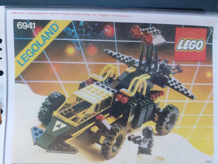 Lego - Blacktron - 6941 - Space - Battrax - 1980-1990