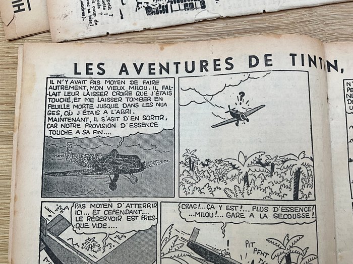 Petit XXe - 29/6/1933 - Tintin, Reporter en Orient