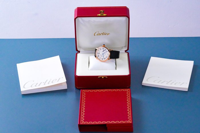 Cartier - Rotonde de Cartier 18k Rose Gold - W1556240 - Mænd - 2011-nu