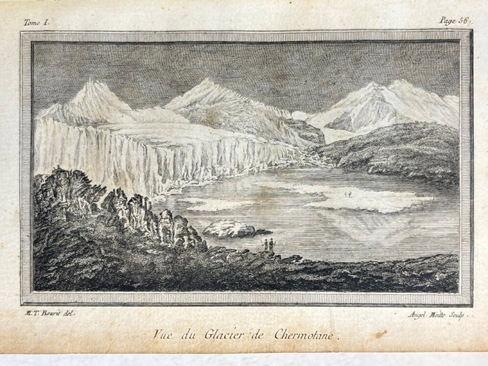 Marc-Théodore Bourrit - Description des Alpes pennines et rhétiennes - 1781