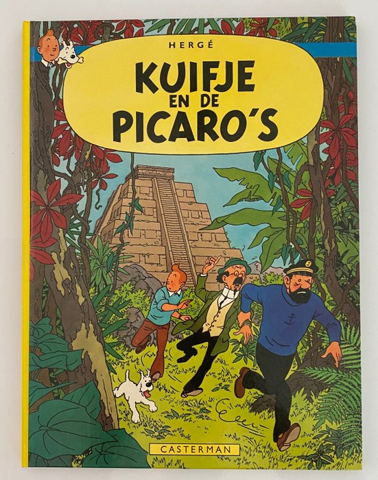 Kuifje 23 - Kuifje en de Picaro's - 1 Album - Første udgave - 1976