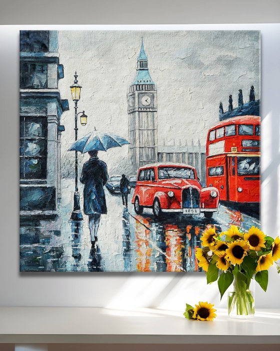 CleliaArt - London in Rain