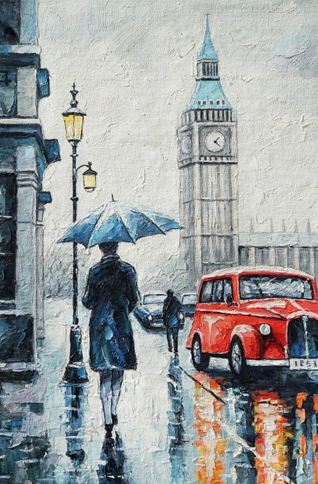 CleliaArt - London in Rain