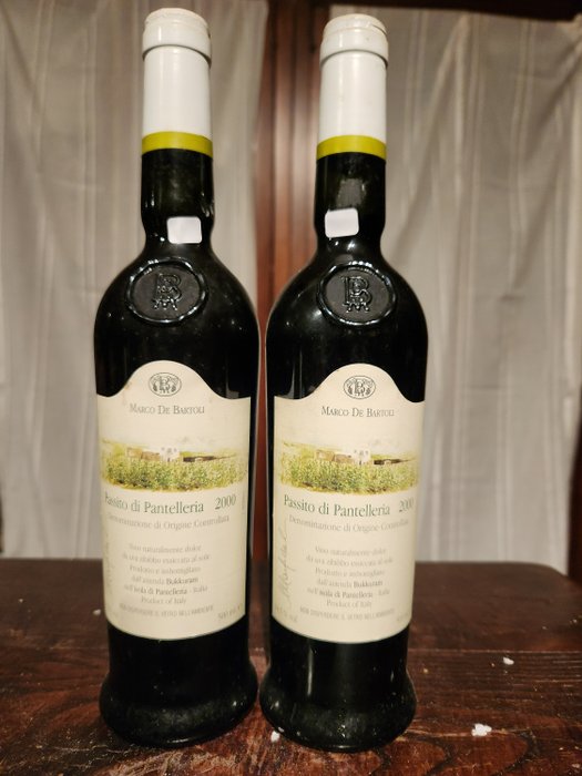 2000 Marco de Bartoli, Passito di Pantelleria - Sicilien DOC - 2 Jennies (0,5 L)