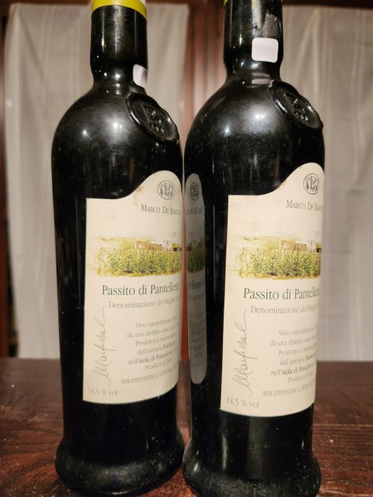 2000 Marco de Bartoli, Passito di Pantelleria - Sicilien DOC - 2 Jennies (0,5 L)