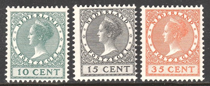 Holland 1924 - Udstillingsfrimærker - NVPH 136/138