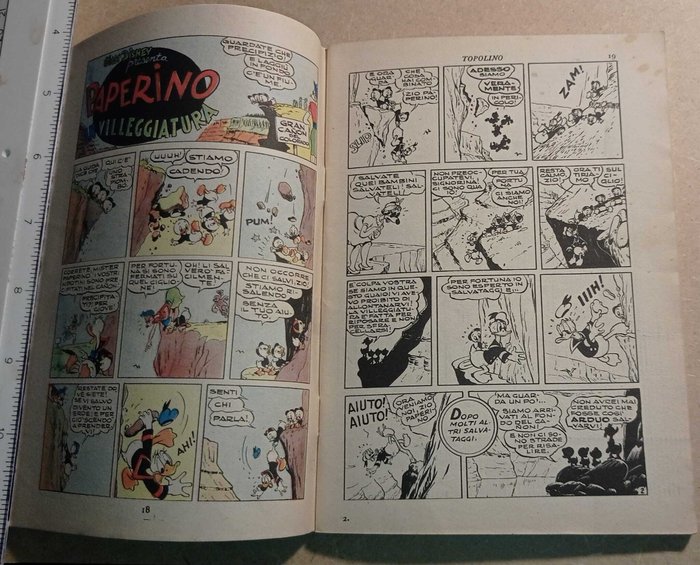 Topolino Libretto n. 7 - 1 Comic - Første udgave - 1949