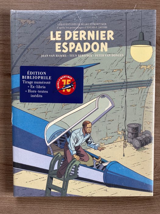 Blake  Mortimer T28 - Le Dernier Espadon + ex-libris - Version bibliophile - C + jaquette - 1 Album - Begrænset udgave - 2021