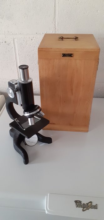 Monocular compound microscope - 1980-1990 - Frankrig - Nachet Bourbée