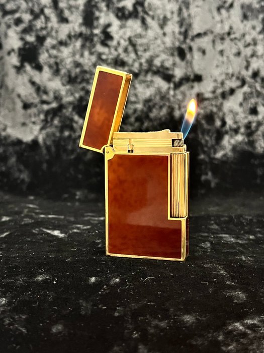 S.T. Dupont - Rare Color Vintage  Ligne 2 - Lighter - Forgyldt