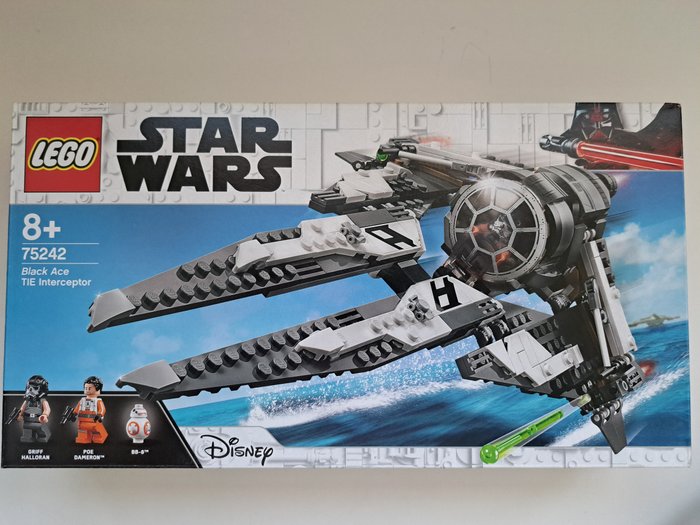 Lego - Star Wars - 75242 - Black Ace TIE Interceptor - 2000-2010