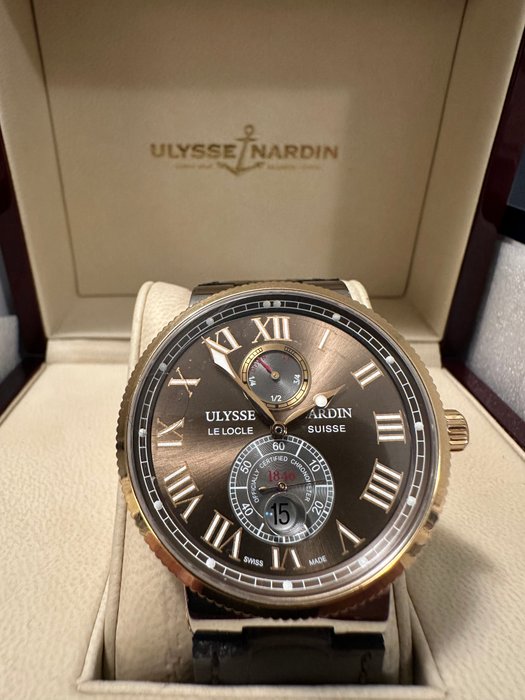 Ulysse Nardin - Marine Chronometer 18K Reos Gold - 265-67 - Mænd - 2020+